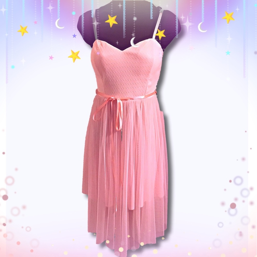 Pink Tulle Dress